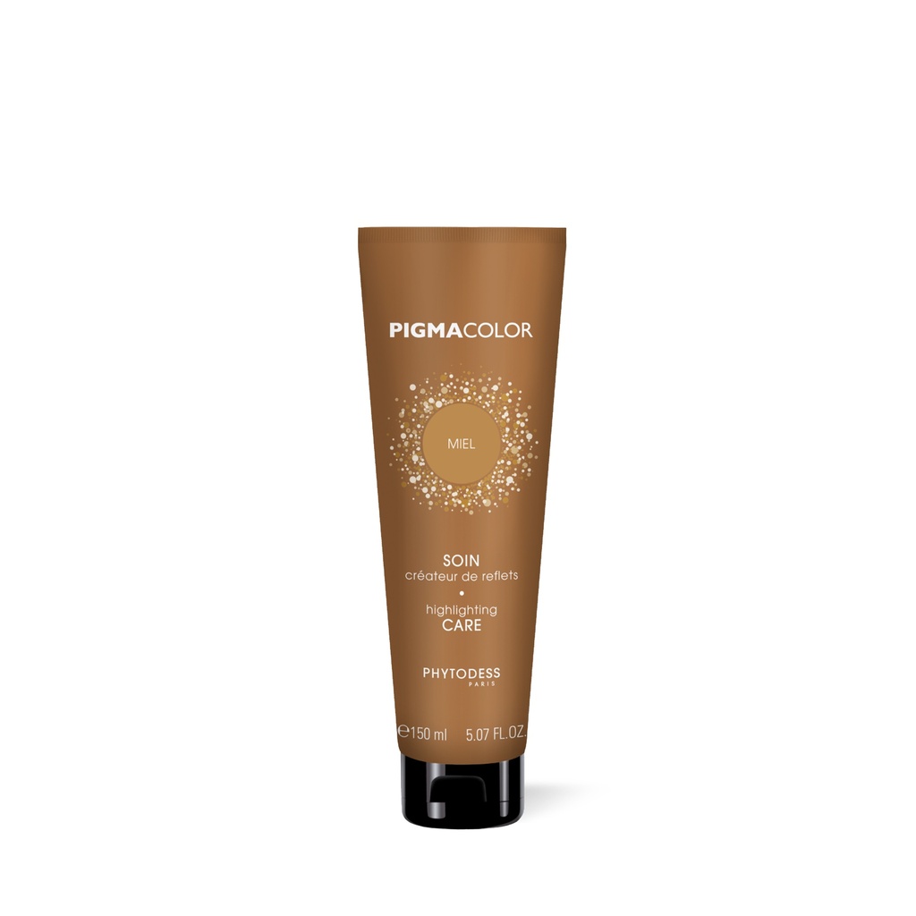 Honey-toned highlight-creating treatment - blonde to brown hair