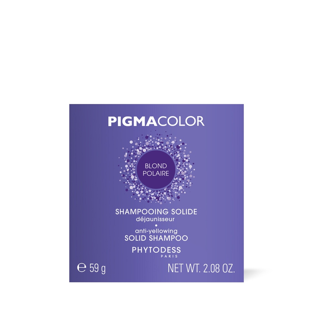 ANTI-YELLOWING SOLID SHAMPOO PIGMACOLOR POLAR BLOND 59g