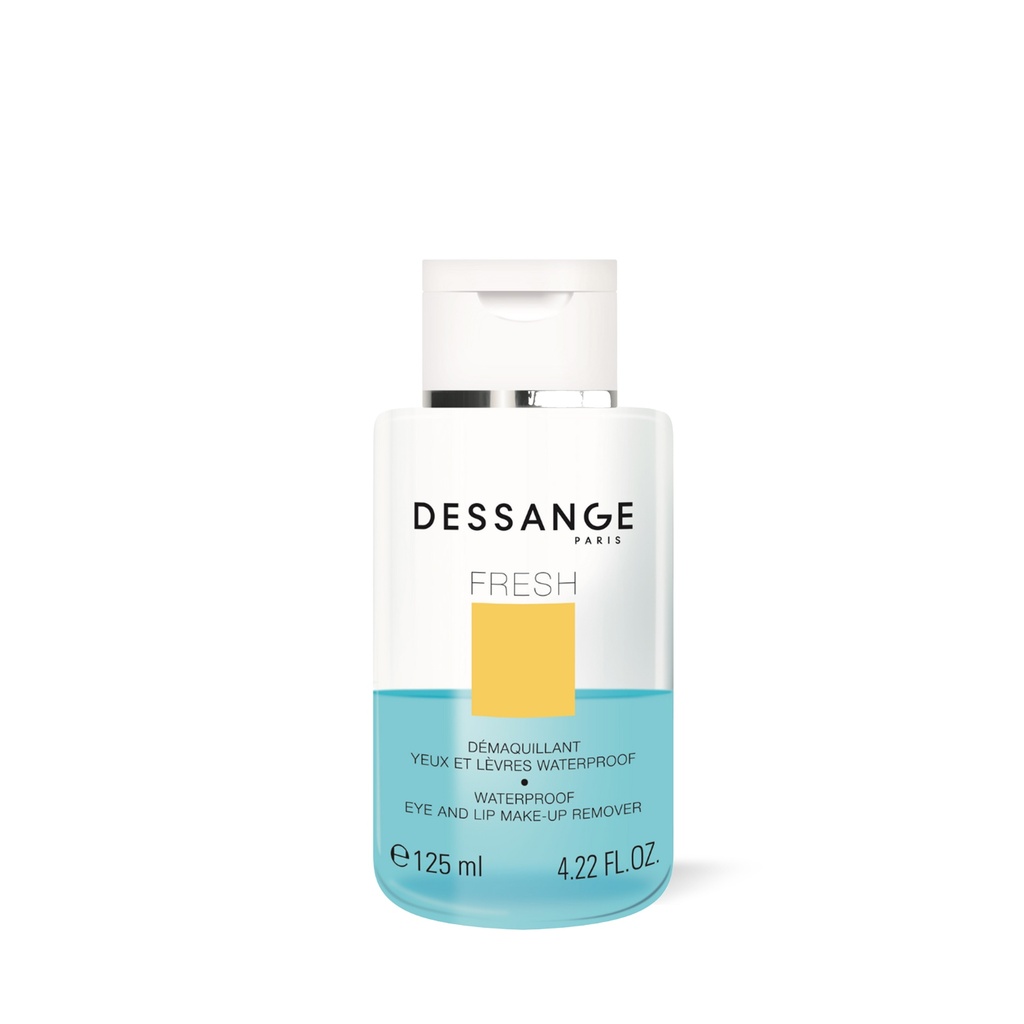 Waterproof eye and lip makeup remover 